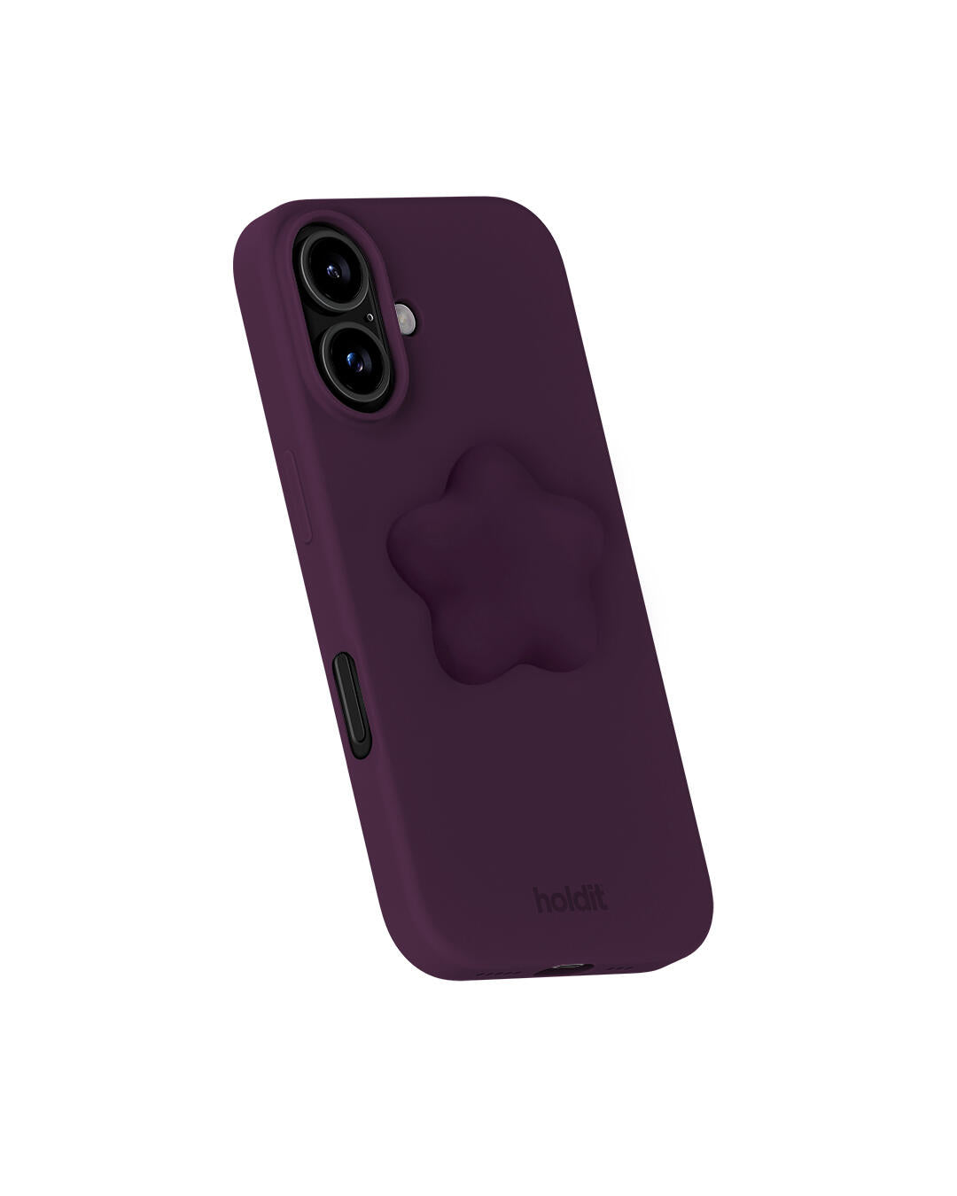 Silicone Sticker Star - Deep Plum